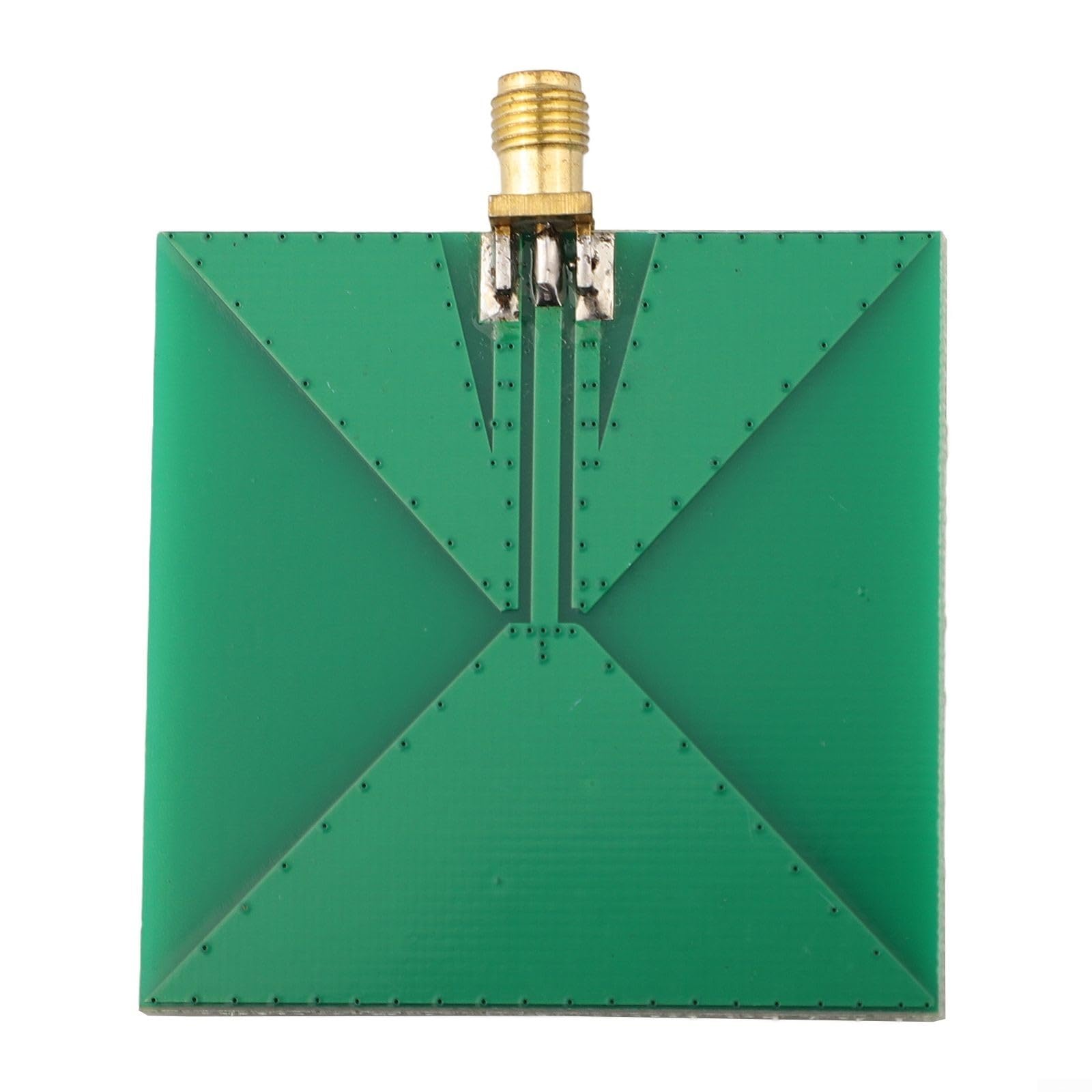 Scheda bifacciale a banda larga UWB 2.4GHz-10.5GHz PCB 1.6mm a banda larga RF a banda larga con connettore femmina 50 Ohm Polariza lineare verticale