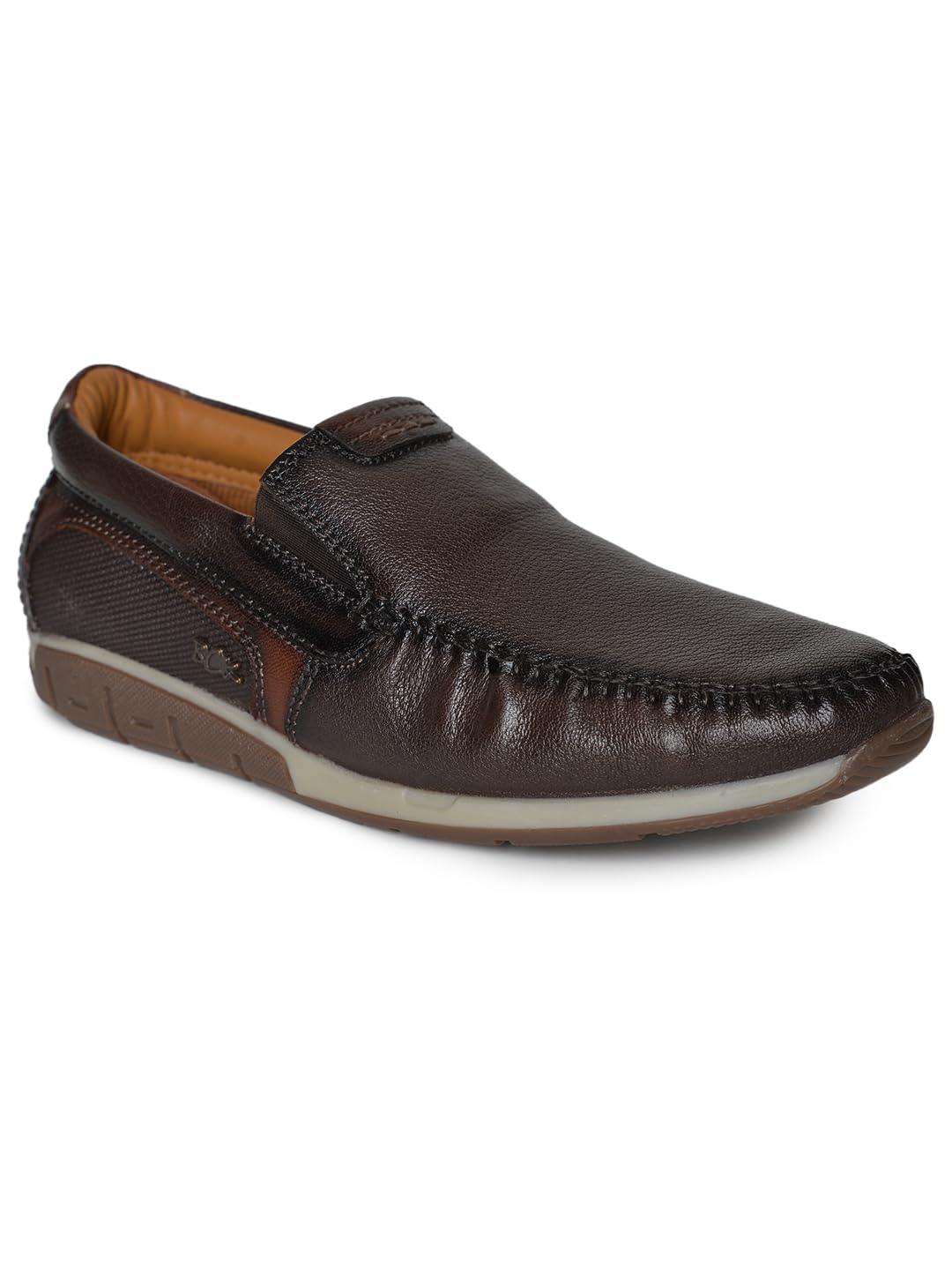 Buckaroo GOSA Genuine Leather Brown Casual Shoes for Mens