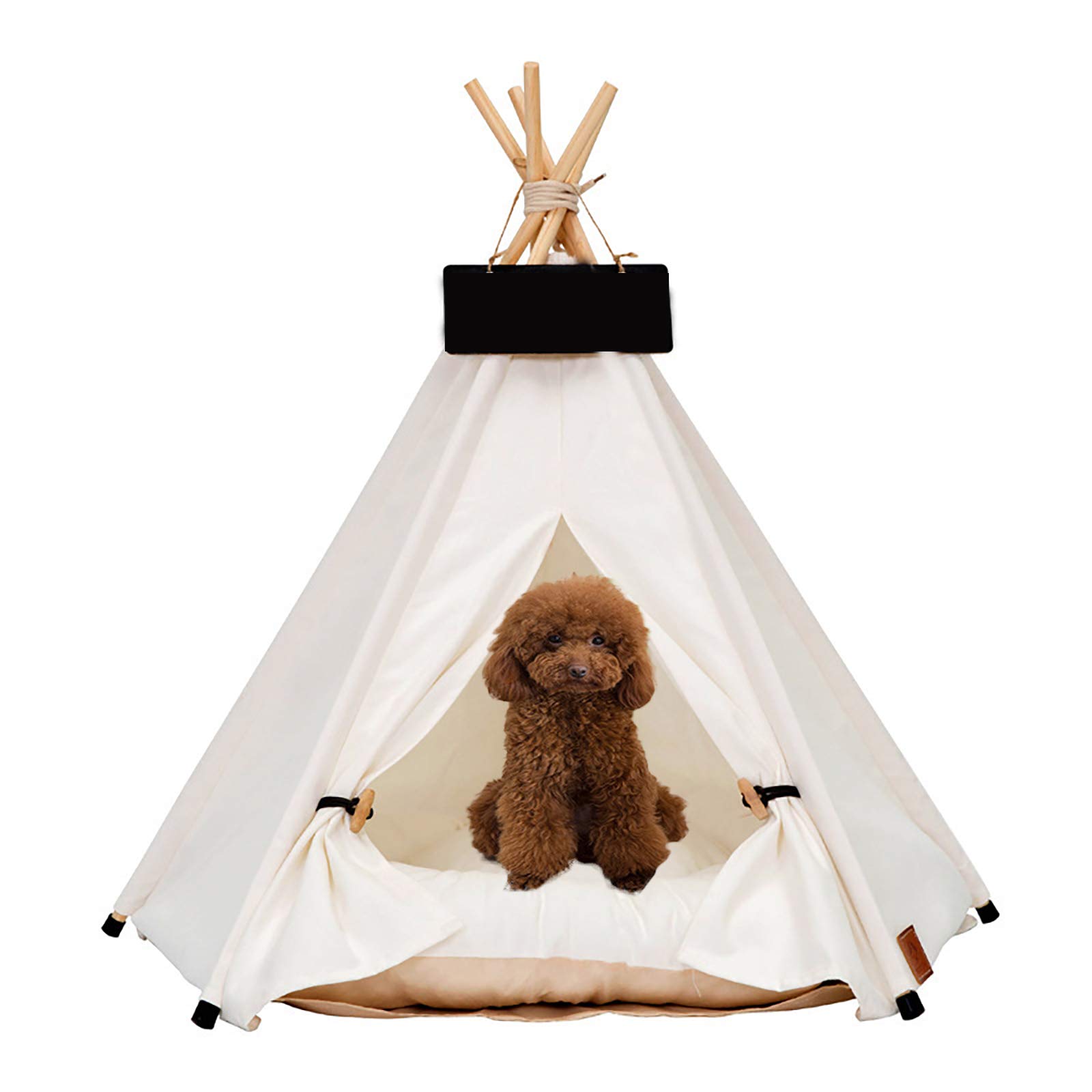 Tente pour chien et chat contre le stress animal avec coussin déhoussable