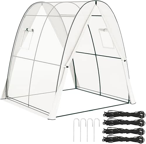 Walk-in Gothic Arch Greenhouse | Portable Outdoor Mini Greenhouse with