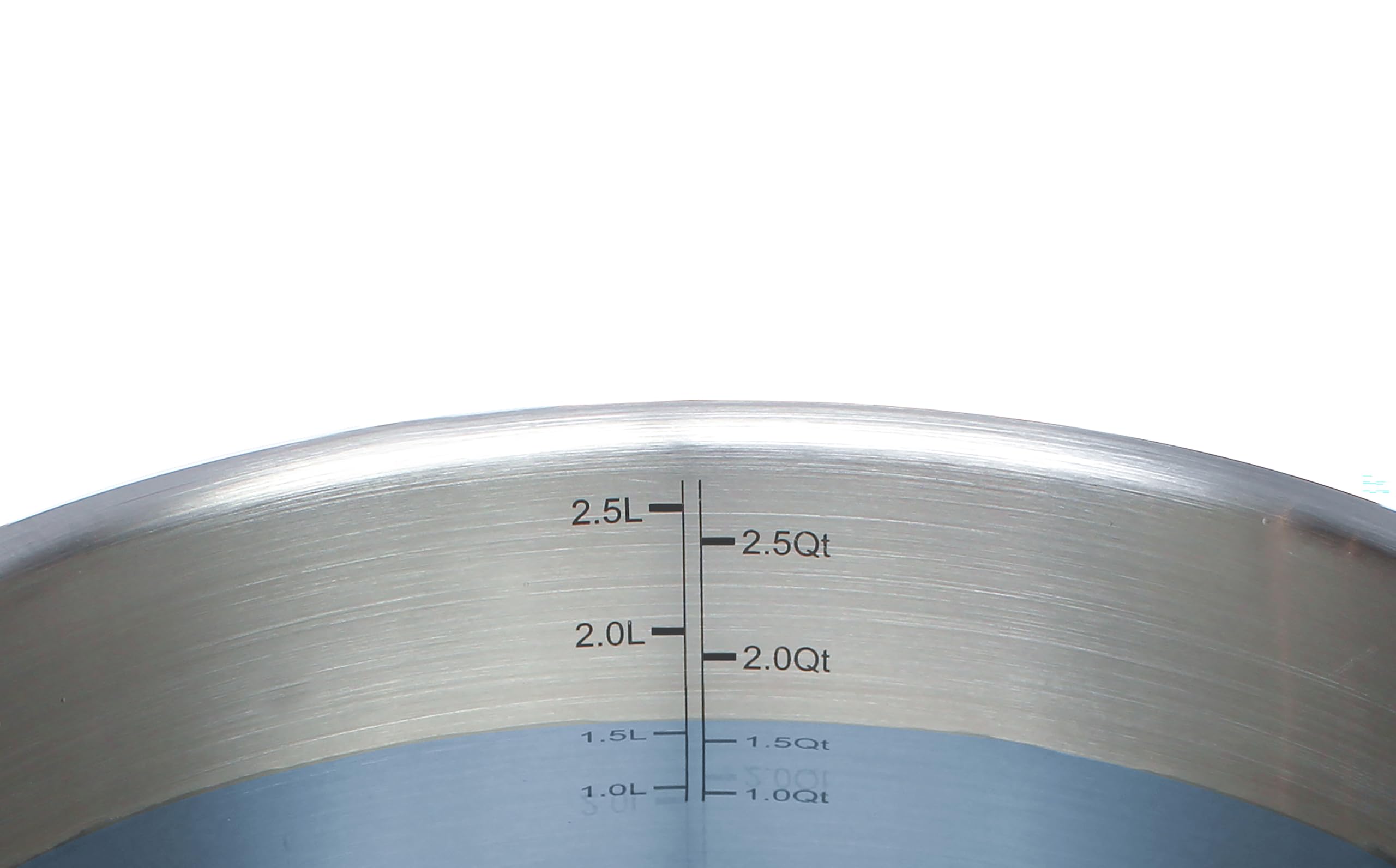 Padella Per Latte ELO Tourmaline Series 12814 – 14 Cm, Acciaio Inox 18/10, Con Dosatore Olio E Scala Litri, Adatta A Induzione