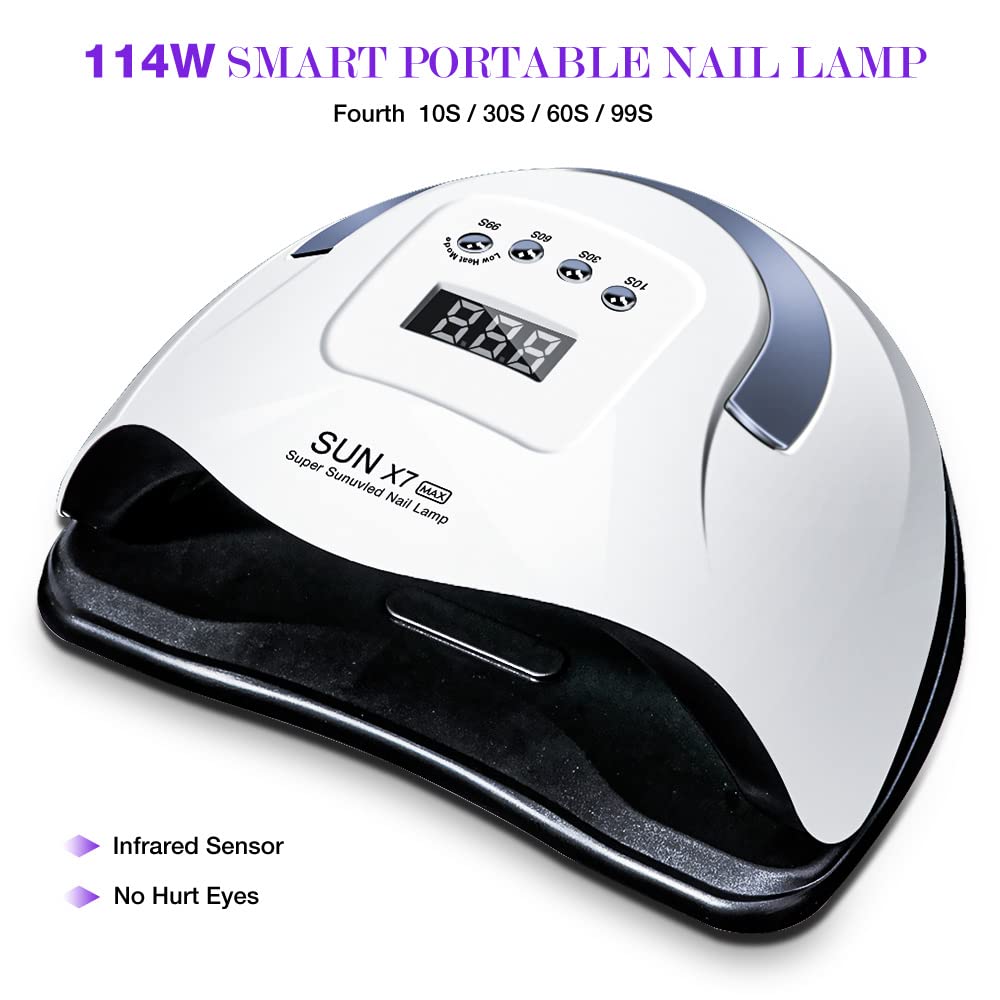 ZYC Lampada a LED per l'essiccatore per Unghie Professional Gel Polish LED Lampada per Unghie Portable per Manicure Lampada Lampada per Unghie per Salone