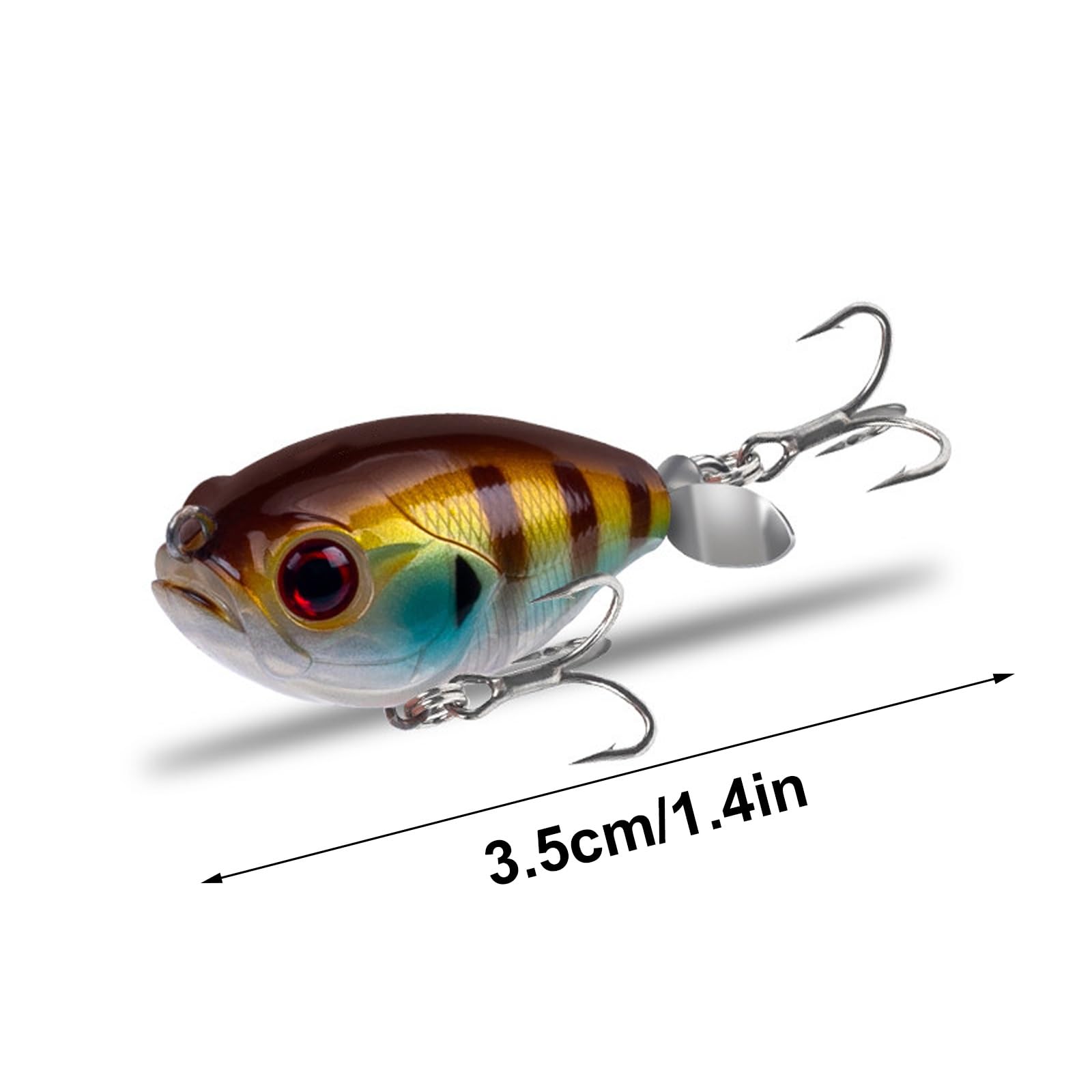 Schwimmende Bleistiftköder for Das Oberflächenangeln und Propellerköder for Das Werfen auf Weite Distanzen Eignen Sich for Kultfische, Schlangenkopffische und Barsche