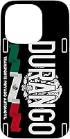Vista 17 de Durango License Plate Aesthetic, México Durango - Carcasa para iPhone 17