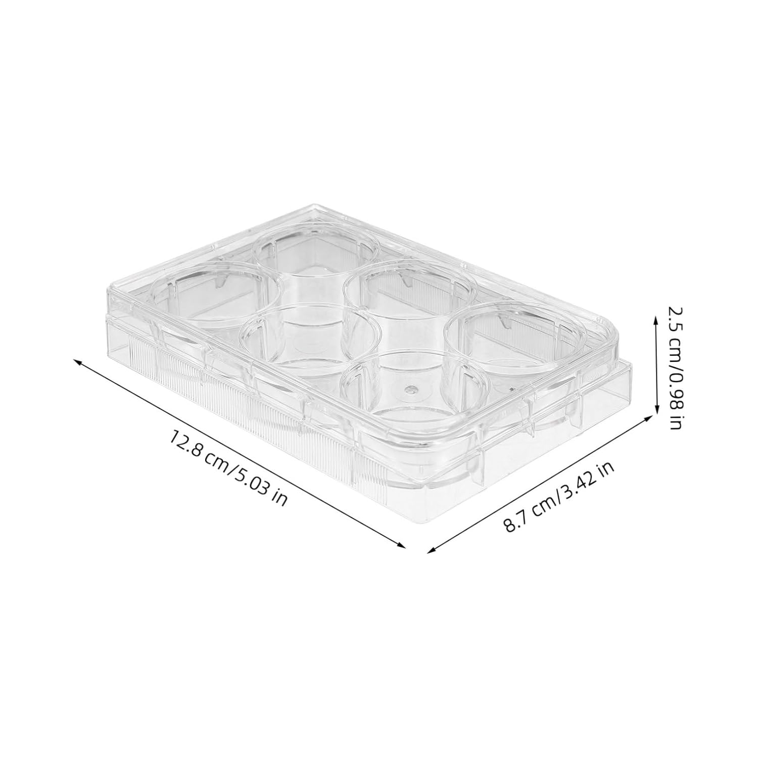GANAZONO Tissue Culture Plate for Laboratory Use Cell Culture Tray Optimal Growth Environment