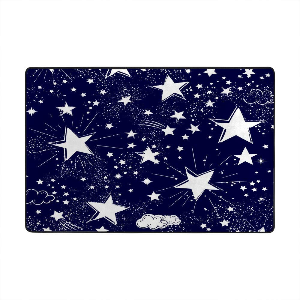 Tapis de sol galaxie 160 x 121,9 cm anti-glisse idéal pour enfants