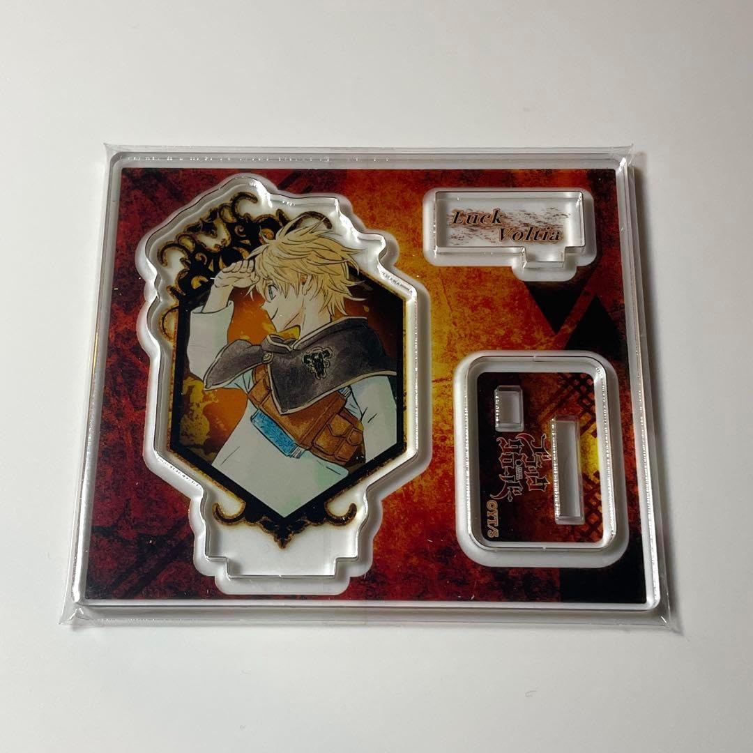 ブラッククローバー アクリルフィギュアコレクション ラック ブラック