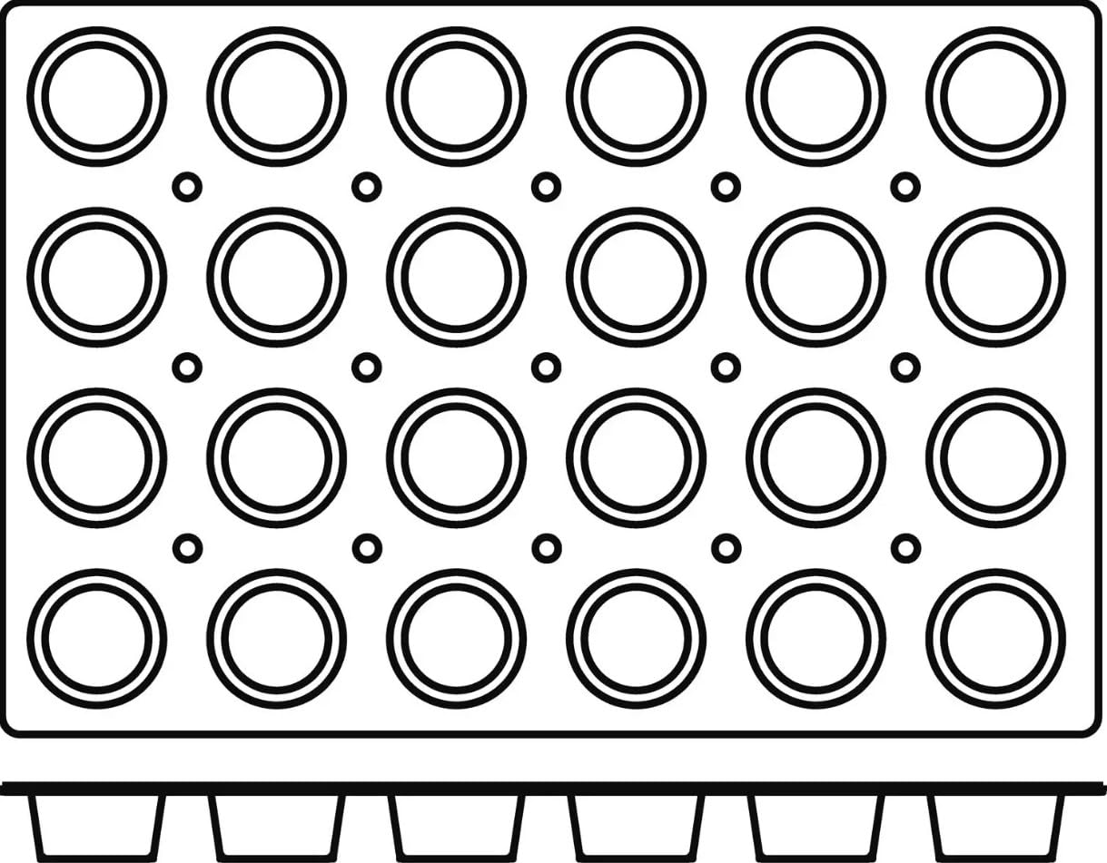 Silikomart 70.409.20.0098/SQ009 silikonowa mata do pieczenia, silikon