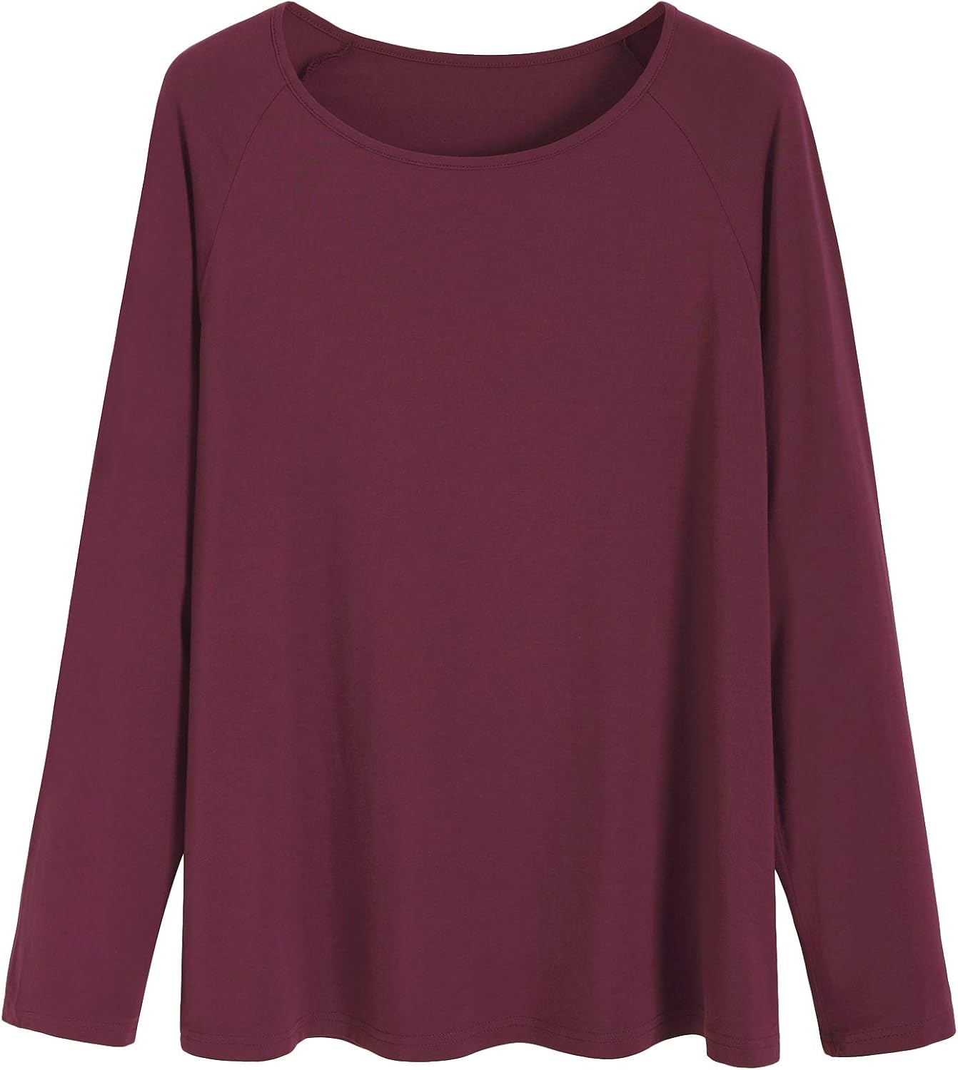 Latuza Women's Viscose Pajamas Top Long Sleeves Sleep Shirt