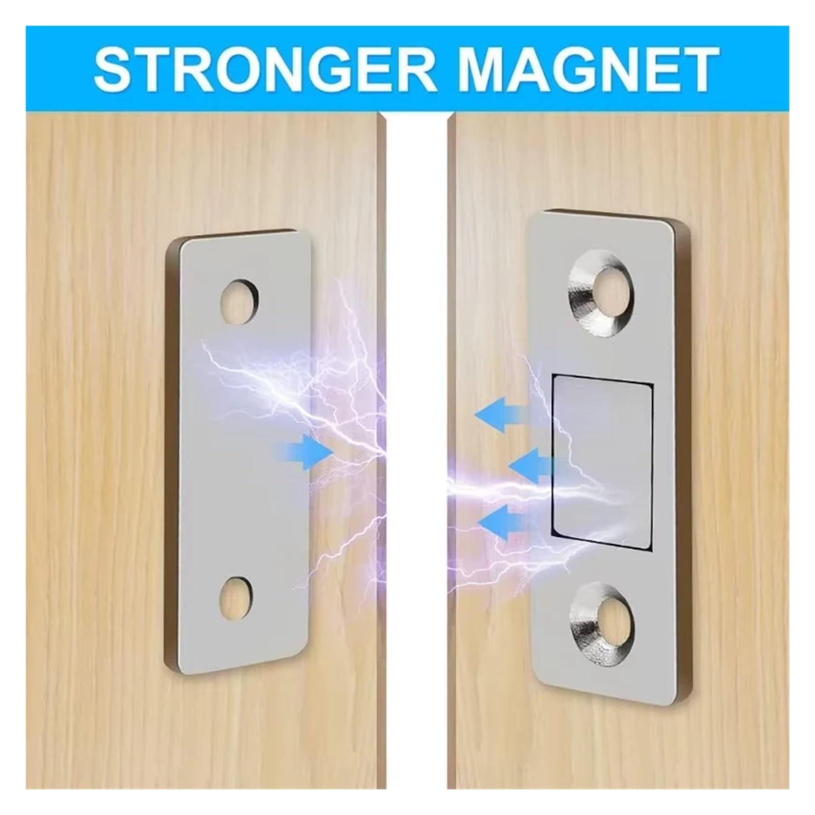 Chiusura magnetica adesiva for porta dell'armadio