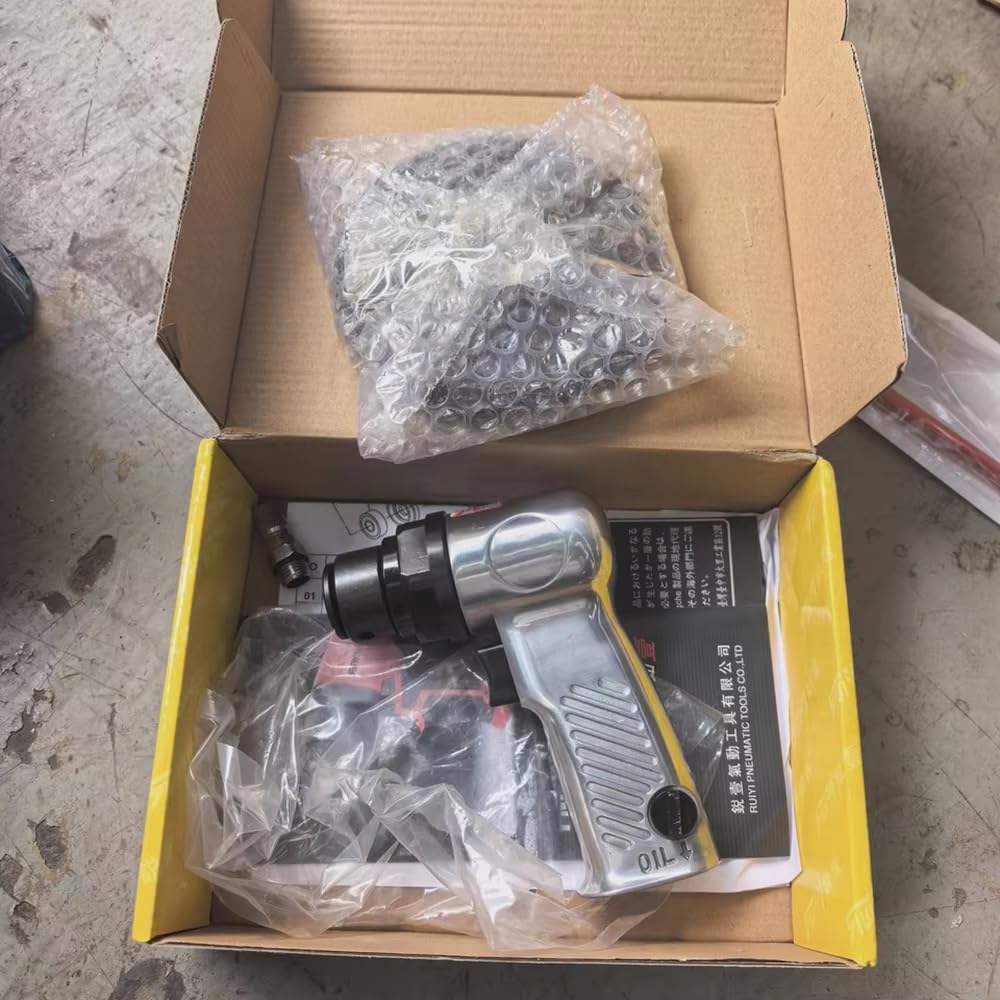 Set di Levigatrici Pneumatiche da 5 Pollici, Smerigliatrice Lucidante per la Rimozione di Ruggine e Vernice, Carrozzeria Auto, Rimozione di Vecchia Vernice