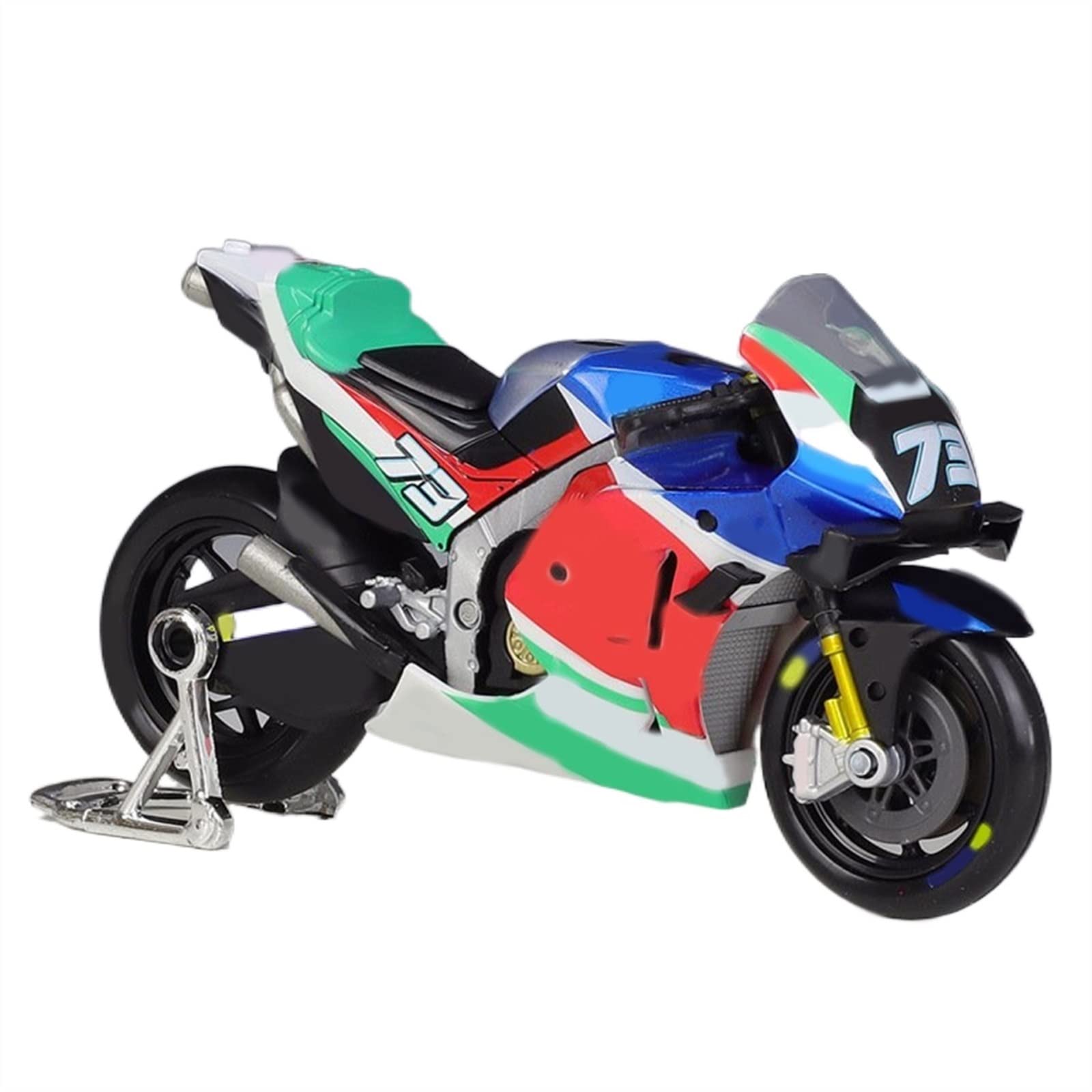 SEYXF Motorbike Toy for H-onda GP 73 2021 Motorcycle Birthday Gift Toys Collection 1/18(with Retail Box)