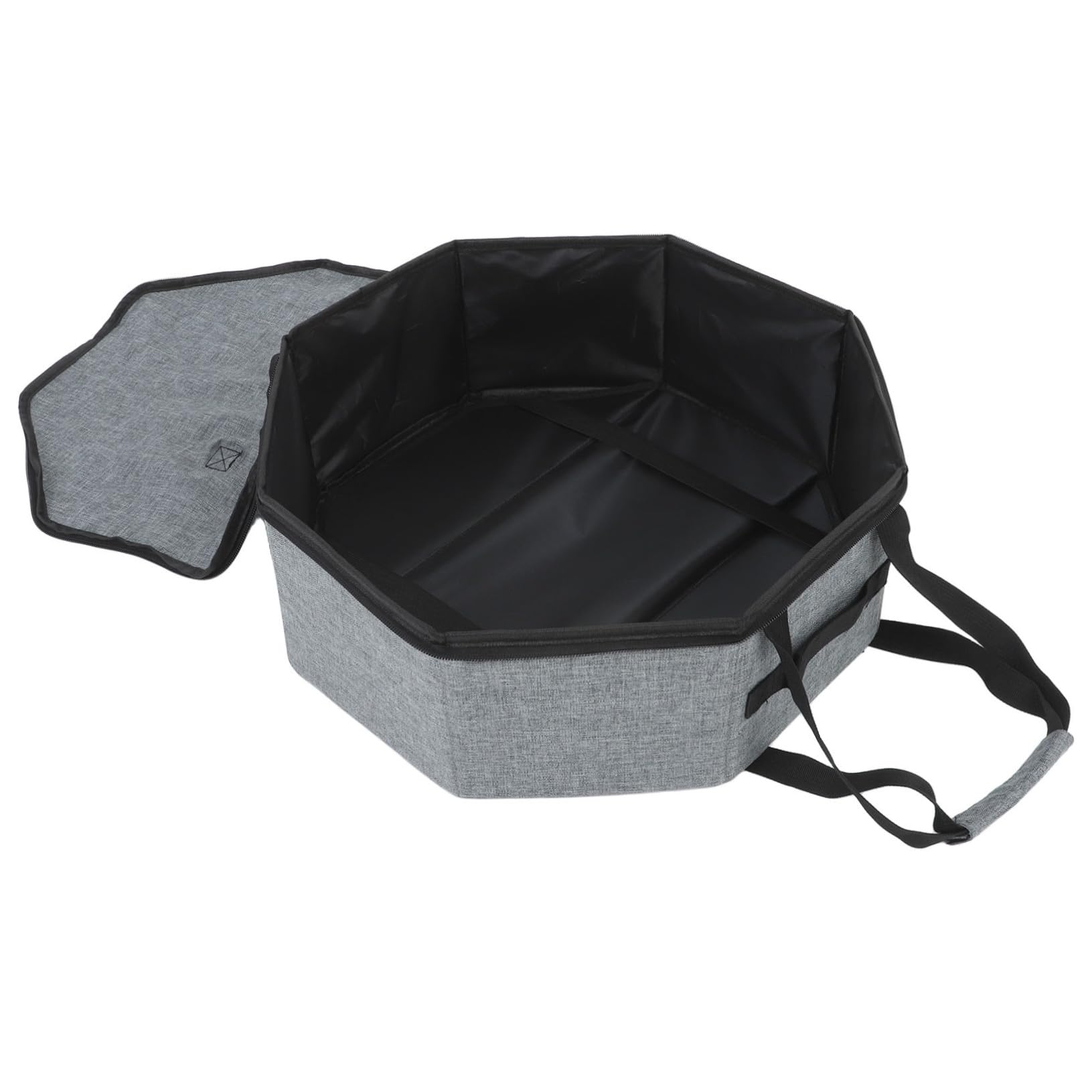 Uonlytech Grande Scatola Capacità Rotonda Pieghevole, Cappelli Cowboy
