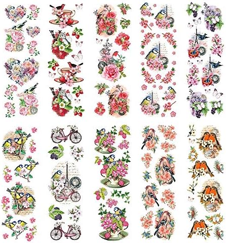 25 Hojas De Pegatinas Transparentes Para Bodas | Cuotas Sin Interés