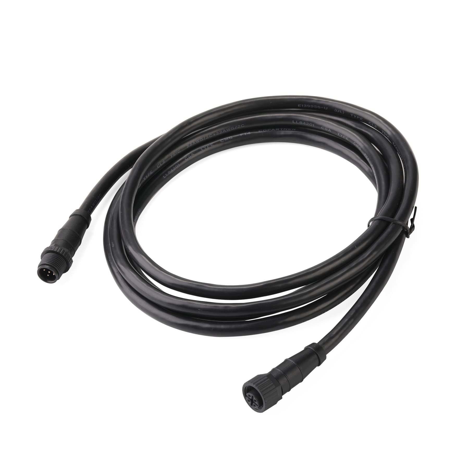 SC-N2K_SK 5pin NMEA 2000(N2K) Backbone Kabel, Stecker auf Kabel, 1/2 Meter 2 Meter, 5 Meter Backbone oder Drop, Kabel für Lowrance Simrad B&G Navico & Garmin (5 Meter Länge)
