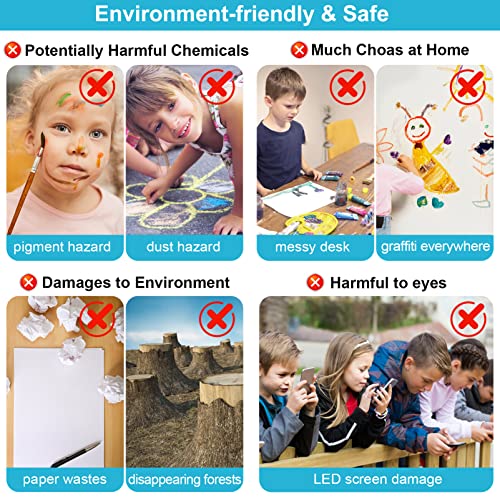 Lcd Writing Tablet For Kids 2 Pack, Toddler Doodle Scribbler Board Kids Drawing Tablet, Learning Educational Toys Writing Pad Children Birthday Gifts For 2 3 4 5 6 7 8 Years Old Boys Girls 10.5 Inch #TOP5