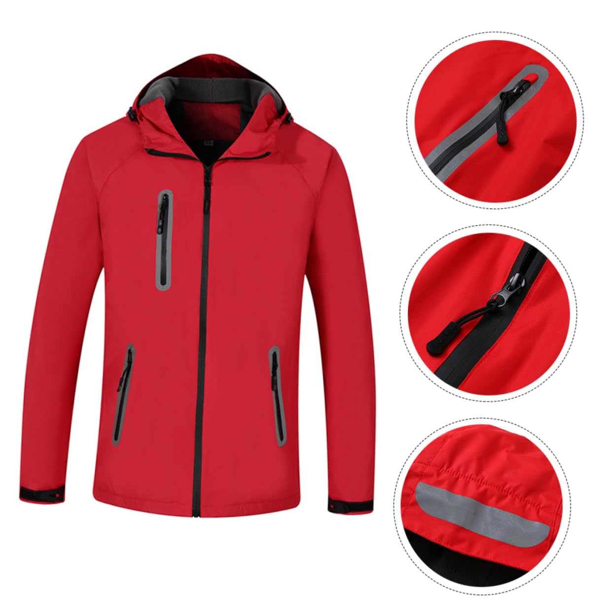 con Cappuccio Leggera per attività Outdoor per e Alpinismo Design Pratico e Stereoscopico