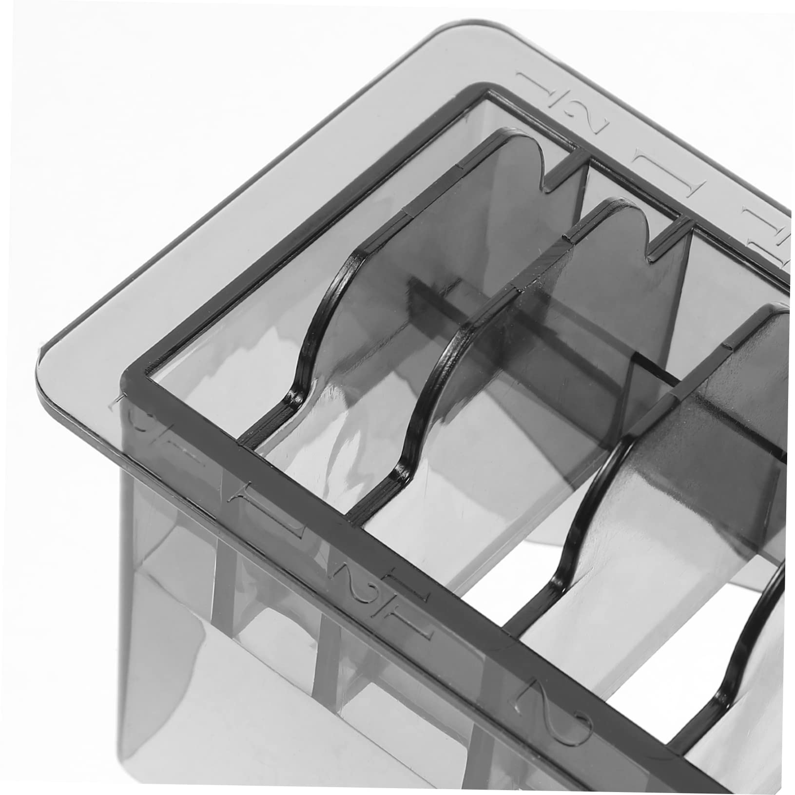 SOESFOUFU Clipper Guard Case Organizer Base Box for Clipper Comb Rectangular Guide Comb Holder for Hair Styling