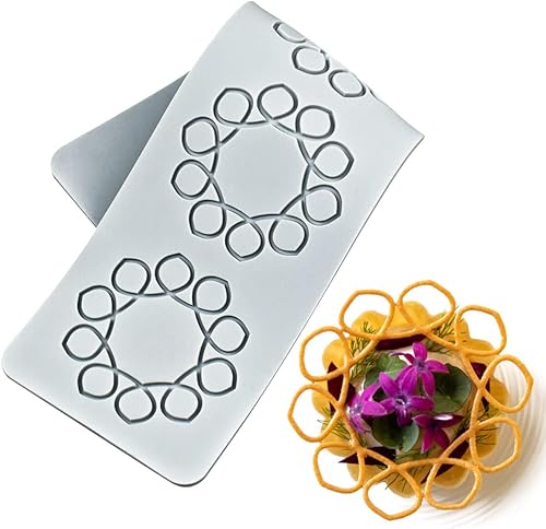 Miniatura 3 de Molde de encaje de silicona para fondant de flores 3D, tapete comestible de azúcar, tapete de encaje de impresión de fondant, tapete de encaje con