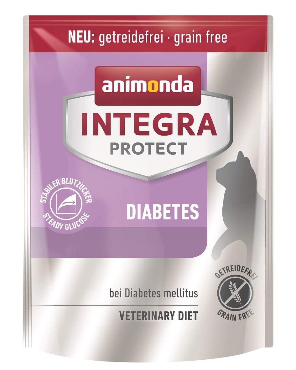 animonda Integra Protect Diabetes cat, diet cat food, dry food for diabetes mellitus, 300g