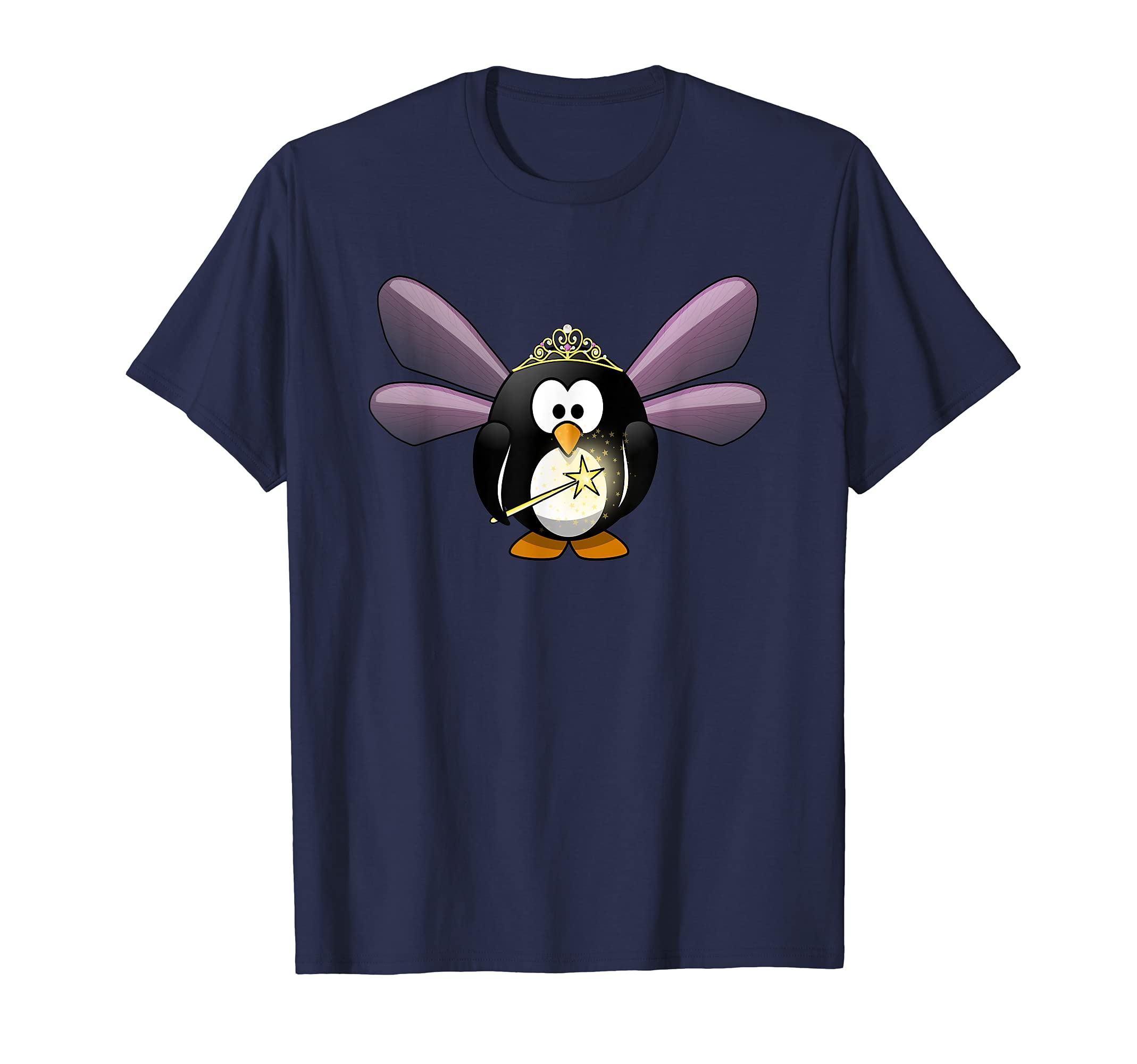 Penguin - Fairy, Angel T-Shirt, Cherub, Teens Birthday Magic