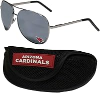 Vista 20 de Siskiyou Sports Dallas Cowboys Aviator Sunglasses and Sports Case