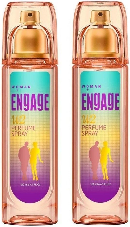 Women's Fresh Perfume Spray - W2 (120Ml) (Pack Of 2)