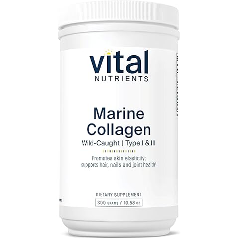 Vital Nutrients Marine Collagen Peptides Powder | Hair, Skin, Nails and Joint Support* | Wild Caught Fish | Type 1 and 3 C...