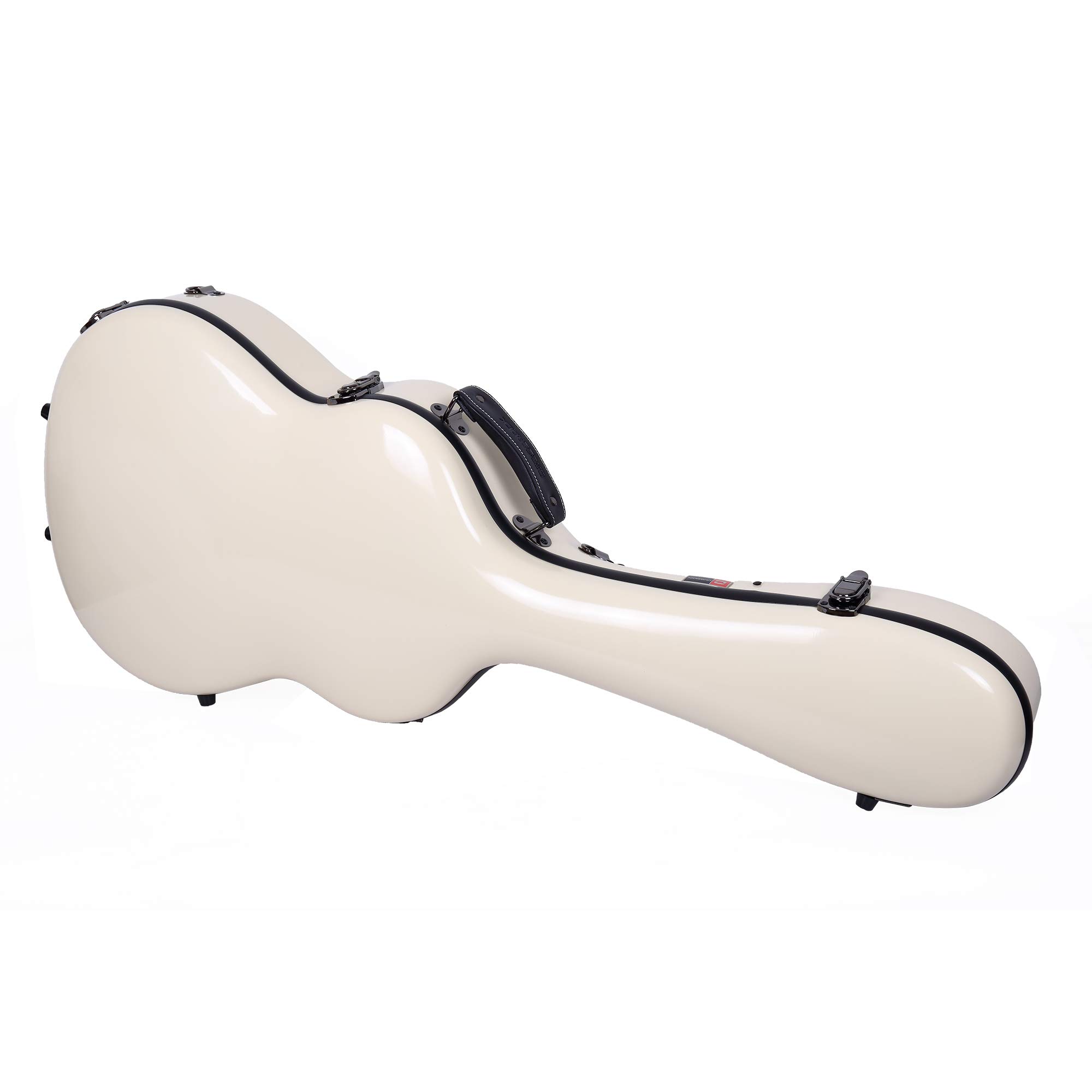 Crossrock CRW500 Basic Series Classical Guitar Case,Multi—ply Wooden Case in legno nero