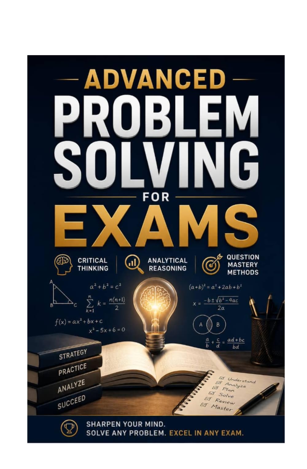 ADVANCED PROBLEM SOLVING FOR EXAMS: CRITICAL THINKING ANALYTICAL REASONING AND QUESTION MASTERY METHODS