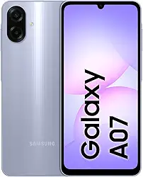 Celular Samsung Galaxy A07 256GB, 8GB, Câm. 50MP, Tela 6.7" - Violeta