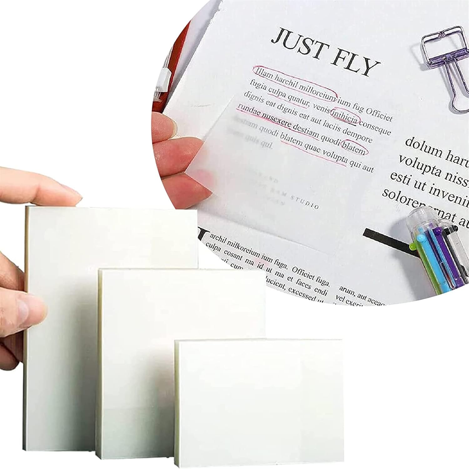 20 Clips Adhésifs Transparents Pour Décorations Légères - Accrochage Sans Trace, Support Jusqu’à 200 G