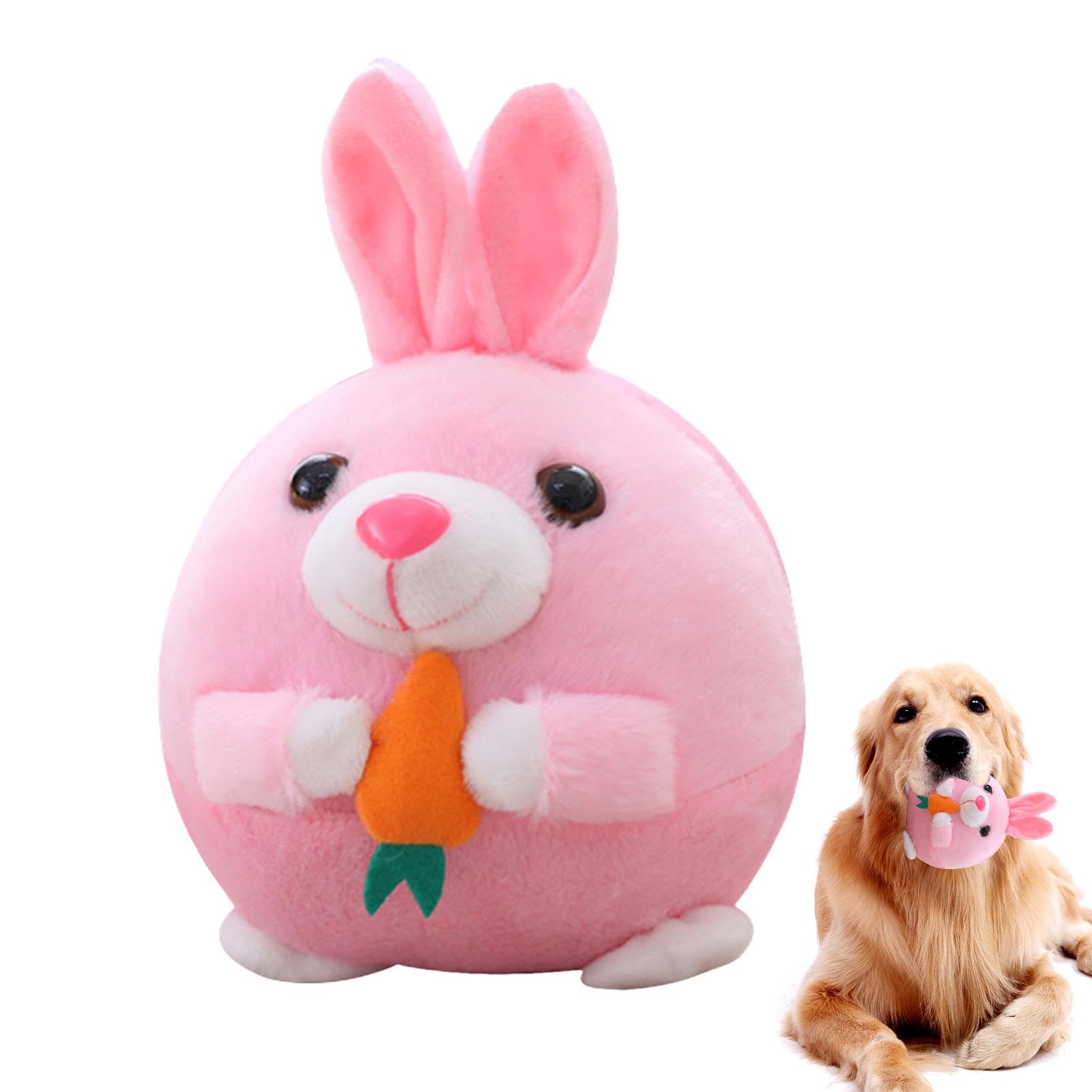Active Moving Pet Plush Toy, Talking Moving Dog Toy, Cartoon Plush Balls Interactive Dog Toys, Jumping Toy For Dog, Shake Bounce Boredom Toy, Dancing Dog Ball Bouncing Toy For Small Medium Dogs