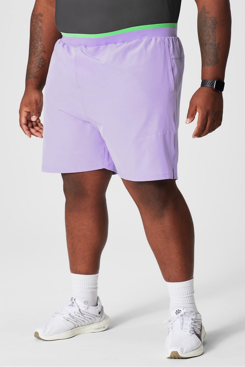 Fabletics Men's The Fundamental Short II, Workout, Running, Training, Gym, Yoga, Ultra Lightweight