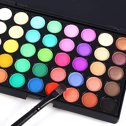 Miniatura 4 de Paleta de sombra de ojos de belleza, maquillaje para ojos, 40 colores para sombra, paleta de sombra de ojos con purpurina, paletas de maquillaje,