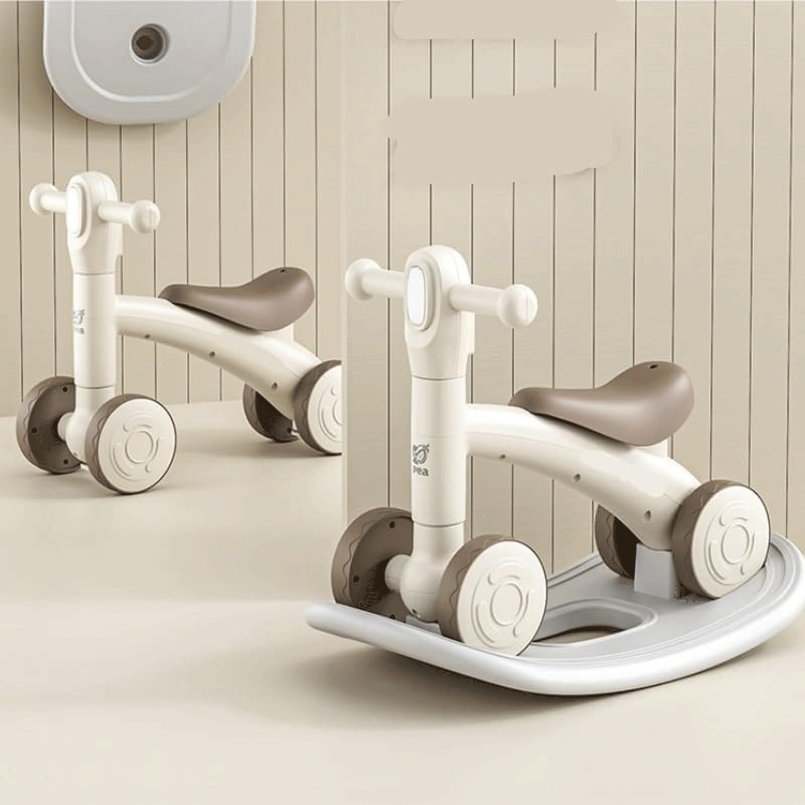 Draisienne 2 en 1Wiggle voiture silencieuse roues détachables