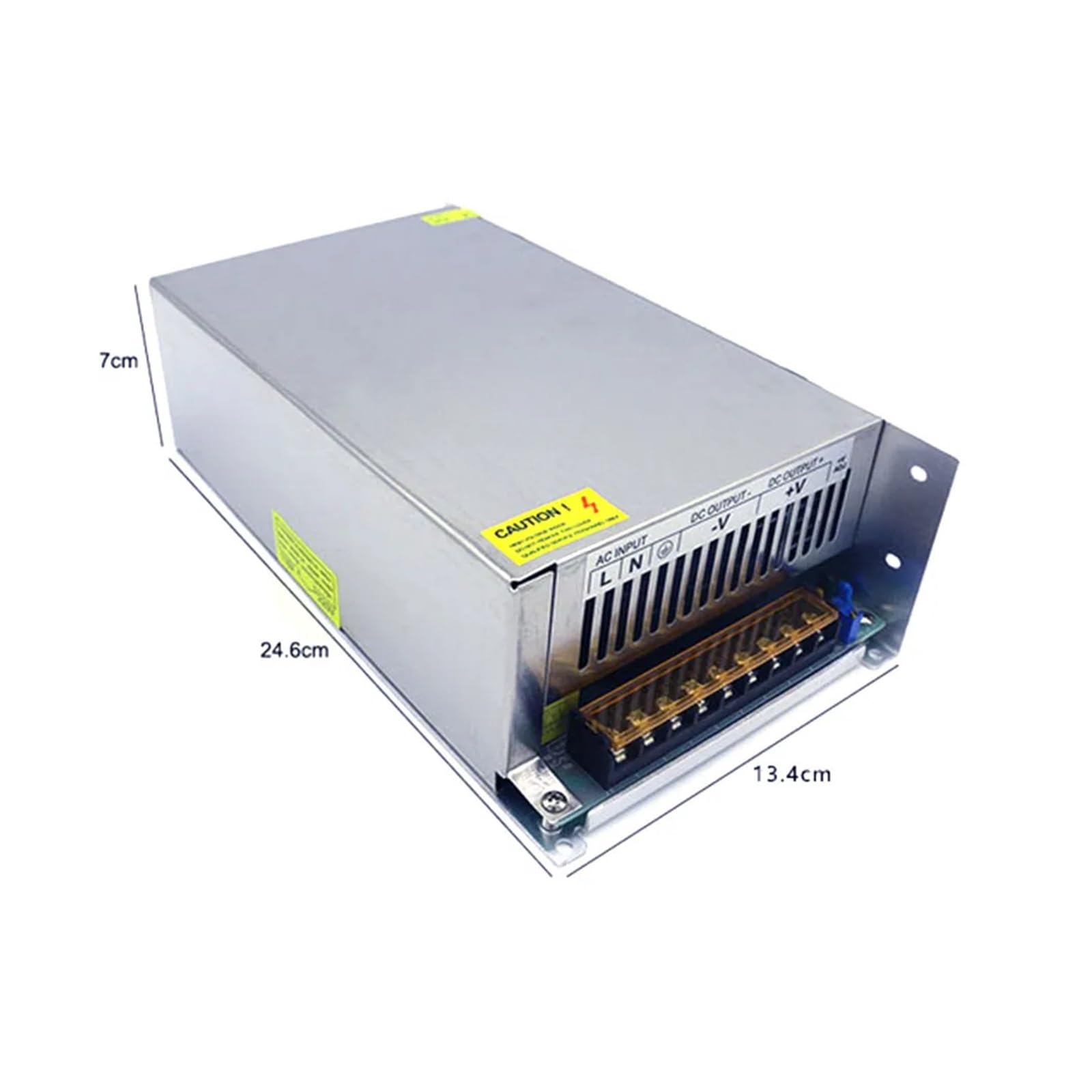 60V 25A 1500W Uniwersalny zasilacz impulsowy AC do DC 24V 36V 48V 60V 72V 90V Transformatorowy sterownik Adapter do paska LED, kamery CCTV do pracowni komputerowych, taśm LED itp.(80V)