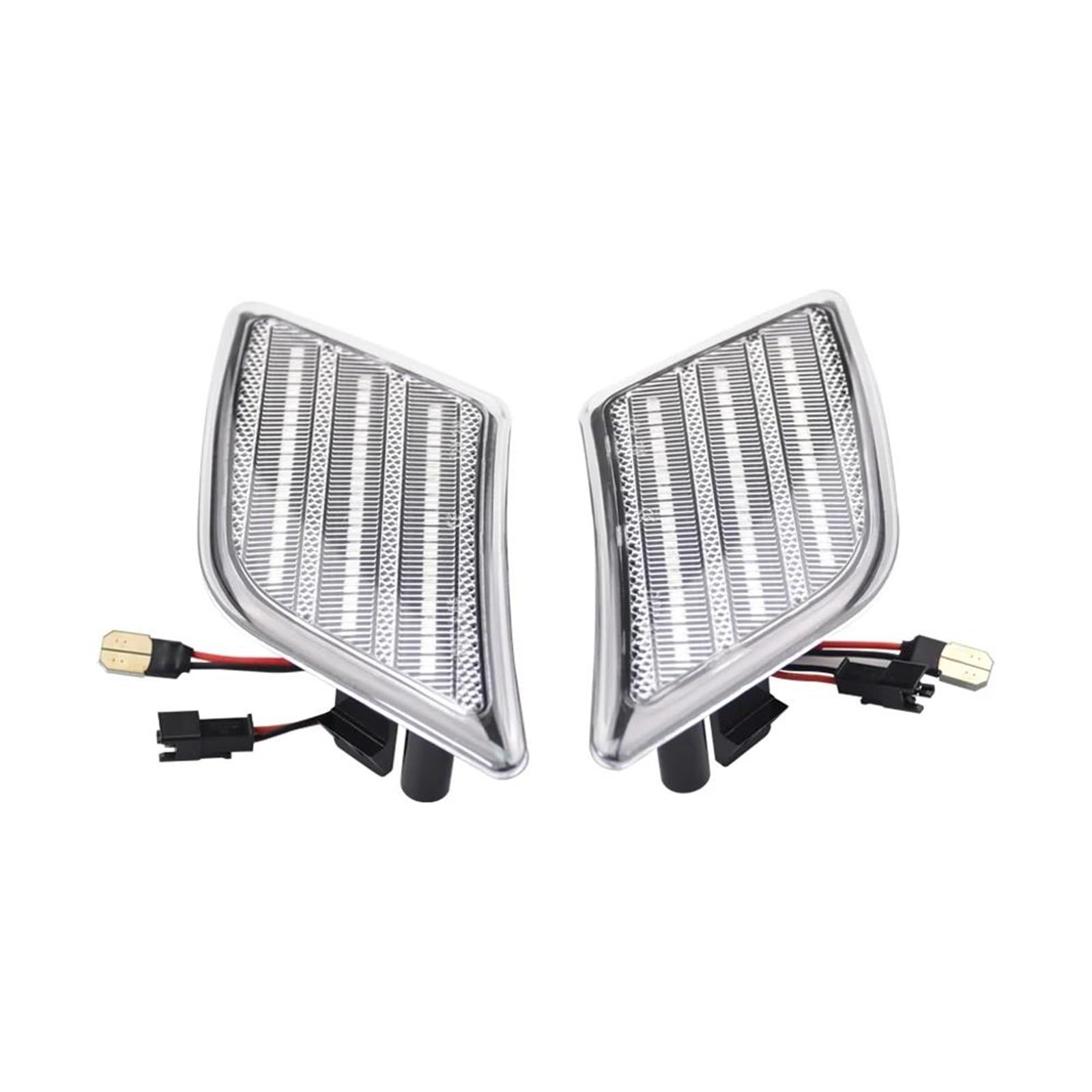 Luz Indicadora Luz LED De Posición Lateral Para Mercedes Para Benz Clase C W204 C250 C300 C350 C63 Para AMG Sedán Coupé 2008-2011 Indicadores Señal Giro Led(Crystal)