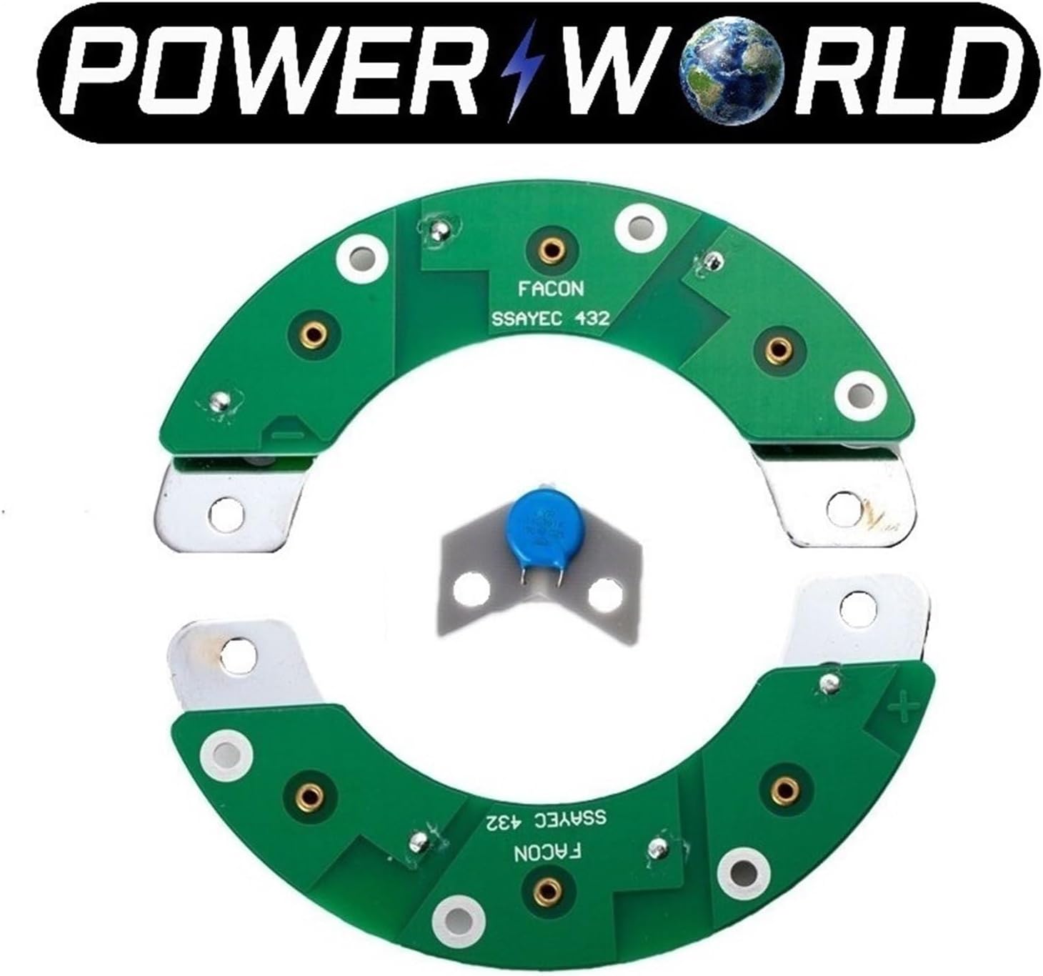 Diode Bridge and Varistor for Light Plant Generator Ssayec 432