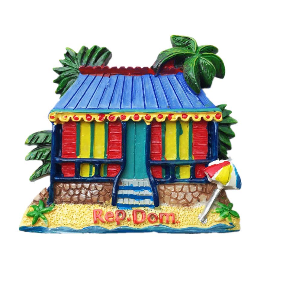 3D Dominican Republic Fridge Magnet Travel Souvenir Gift Magnetic Sticker Collection
