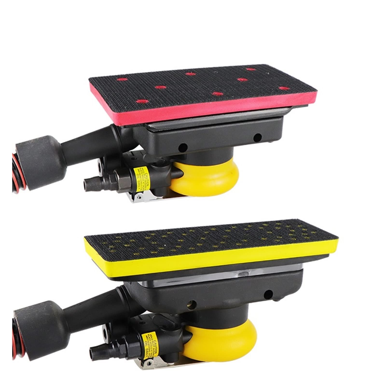 Handheld Metal Burnishing Machine Pneumatic Orbital Sander Air Grinder 88A/98A Vacuum Eccentric Polishing/Grinding Tools ,Wysoka wydajność(70x198MM)