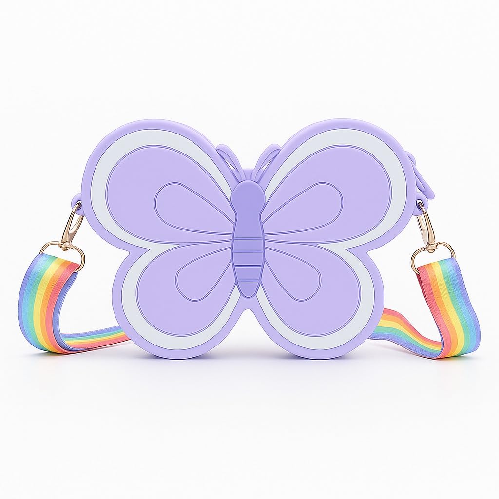 FOMQUAZLI Portable Cute Phone Sling Bag Small Casual Utility Bag Popillon Cartoon Crossbody Purse Mini Mobile Pouch Picnic Bags Kids for School, College and Office FOMQUAZLI Portable Cute Phone Sling Bag Small Casual Utility Bag Popillon Cartoon Crossbody Purse Mini Mobile Pouch Picnic Bags Kids for School, College and Office