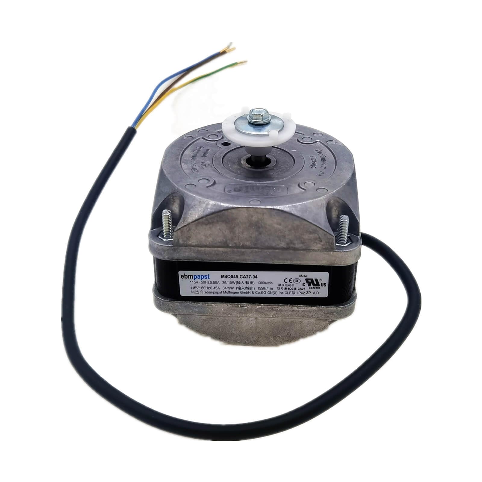 M4Q045-CA27-04 AC Fan Motor 115V 0.50A 36/10W 1550RPM Shaded Pole