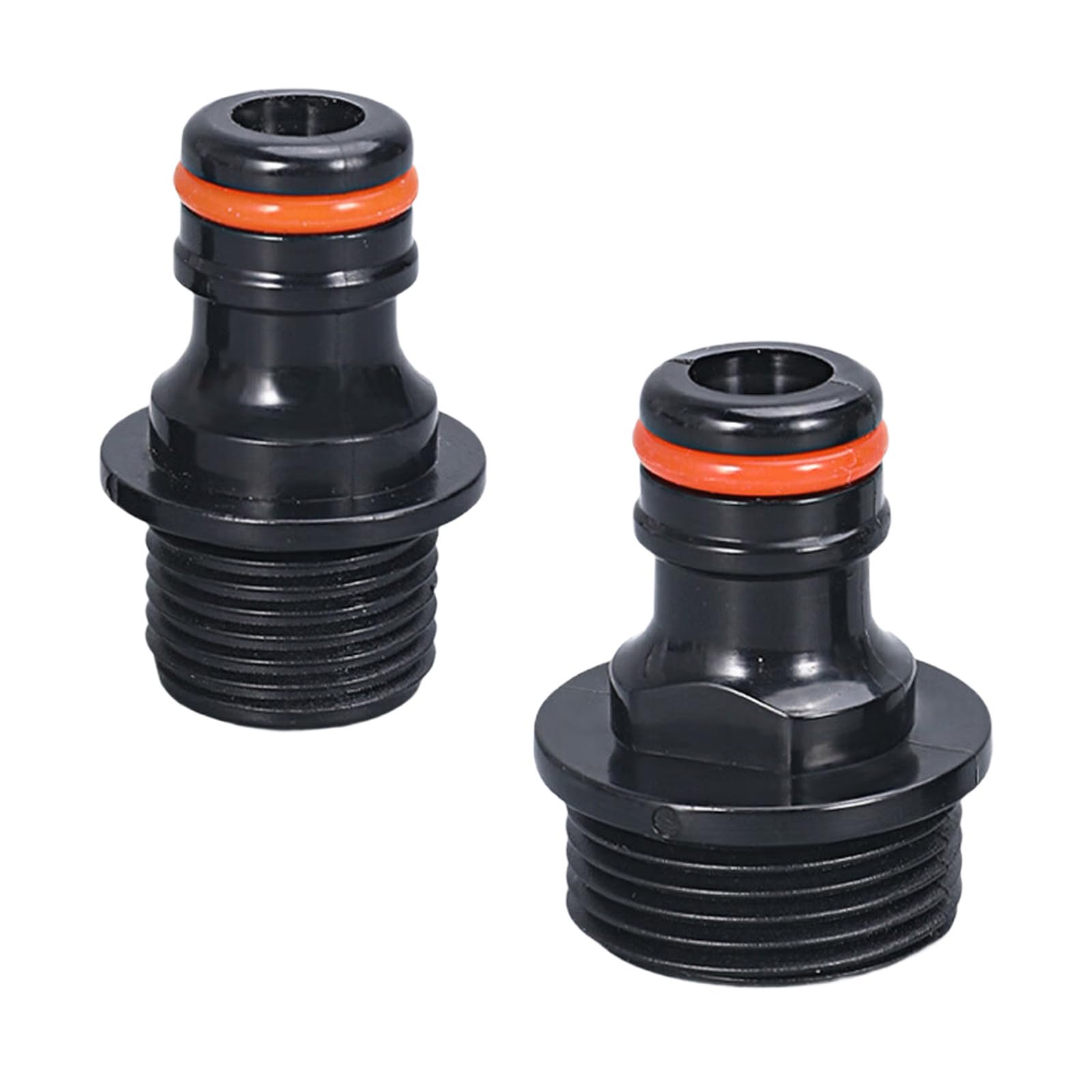 Jtqyfi 20Mm 25Mm 2Pcs Faucet Connector Garden Irrigation Hose Water Nozzle Connection Adapter Kitchen Bathroom Faucet Connector Leakproof Hose Fitting
