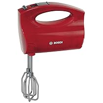 Theo Klein 9574 Sbattitore Bosch, Sbattitore a batterie con fruste rotanti, Dimensioni- 19 cm x 7 cm x 12 cm, Giocattolo per Bambini a Partire dai 3 Anni di età