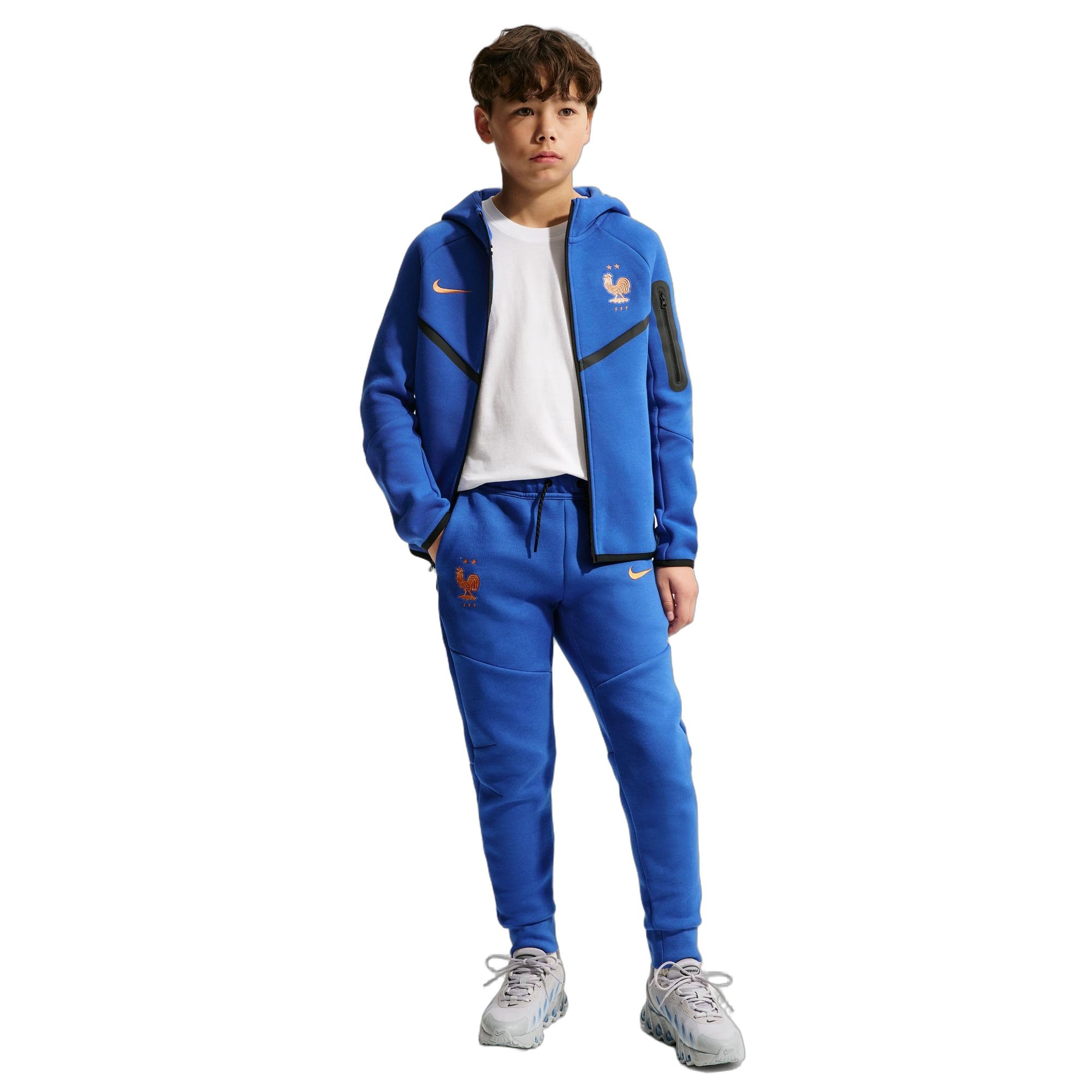NIKE spodnie piłkarskie Uniseks - dzieci Fff Tech Fleece Nike Fußballhose Für Ältere Kinder Für Jungen
