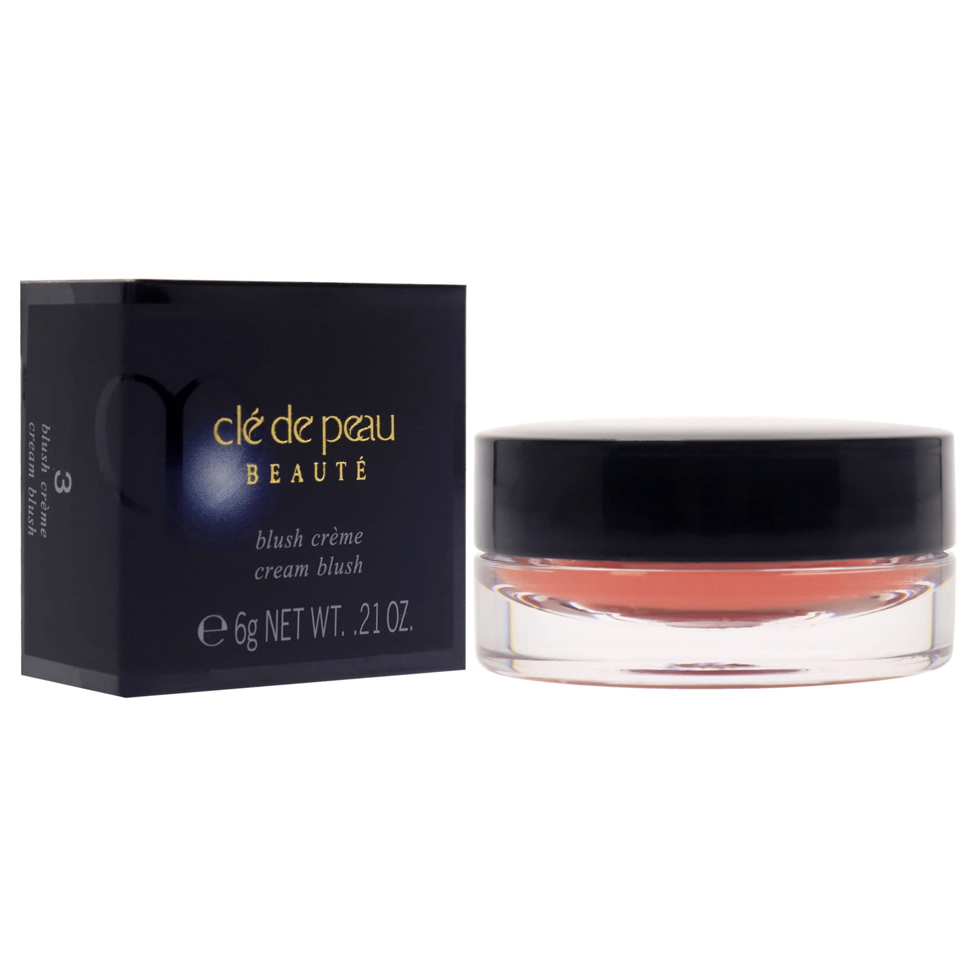 Cream Blush Rouge, 3 Persimmon Orange
