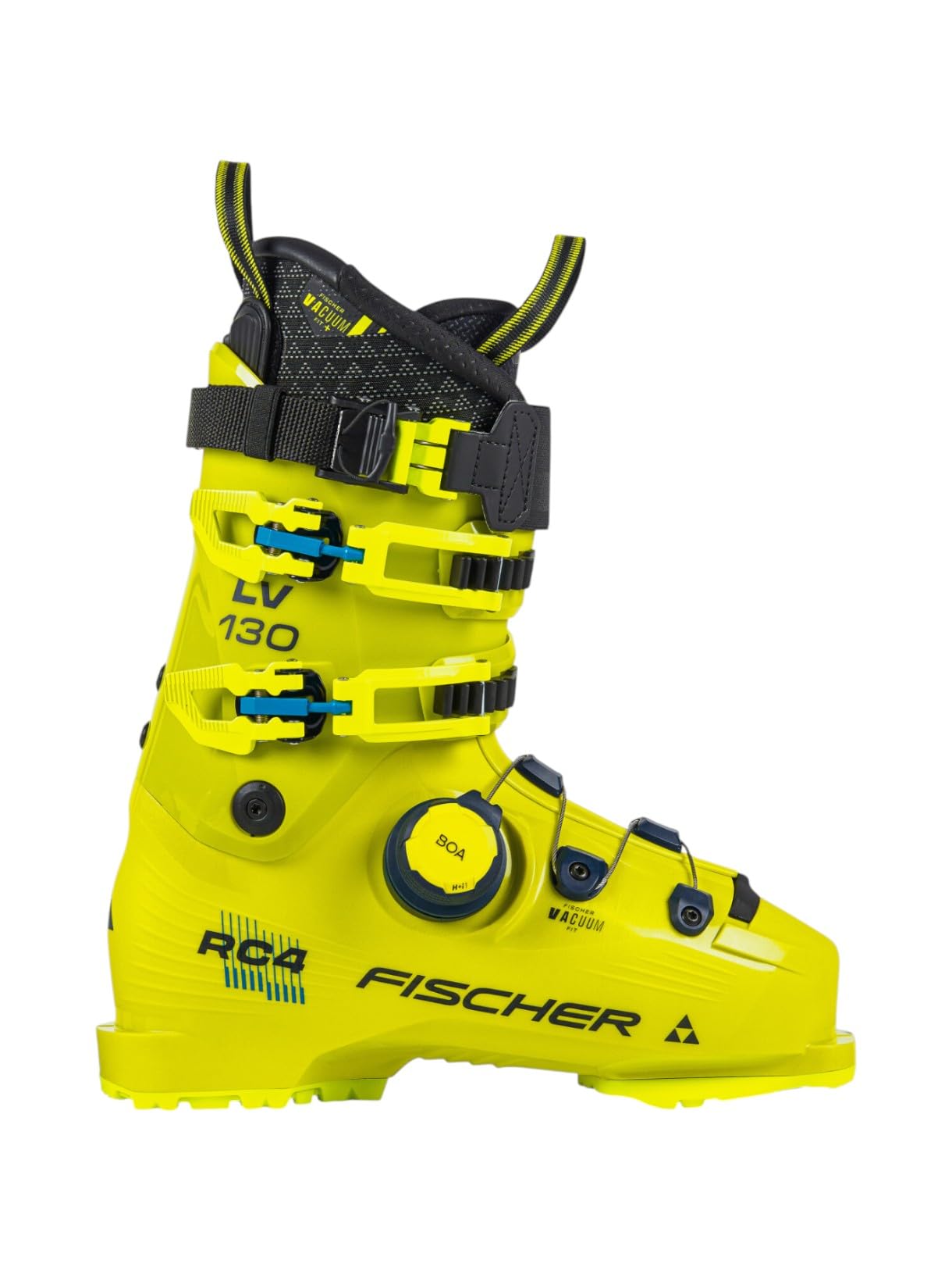 Fischer RC4 130 LV VAC BOA Scarponi da sci - MP 26-26,5 - Giallo - per le massime prestazioni