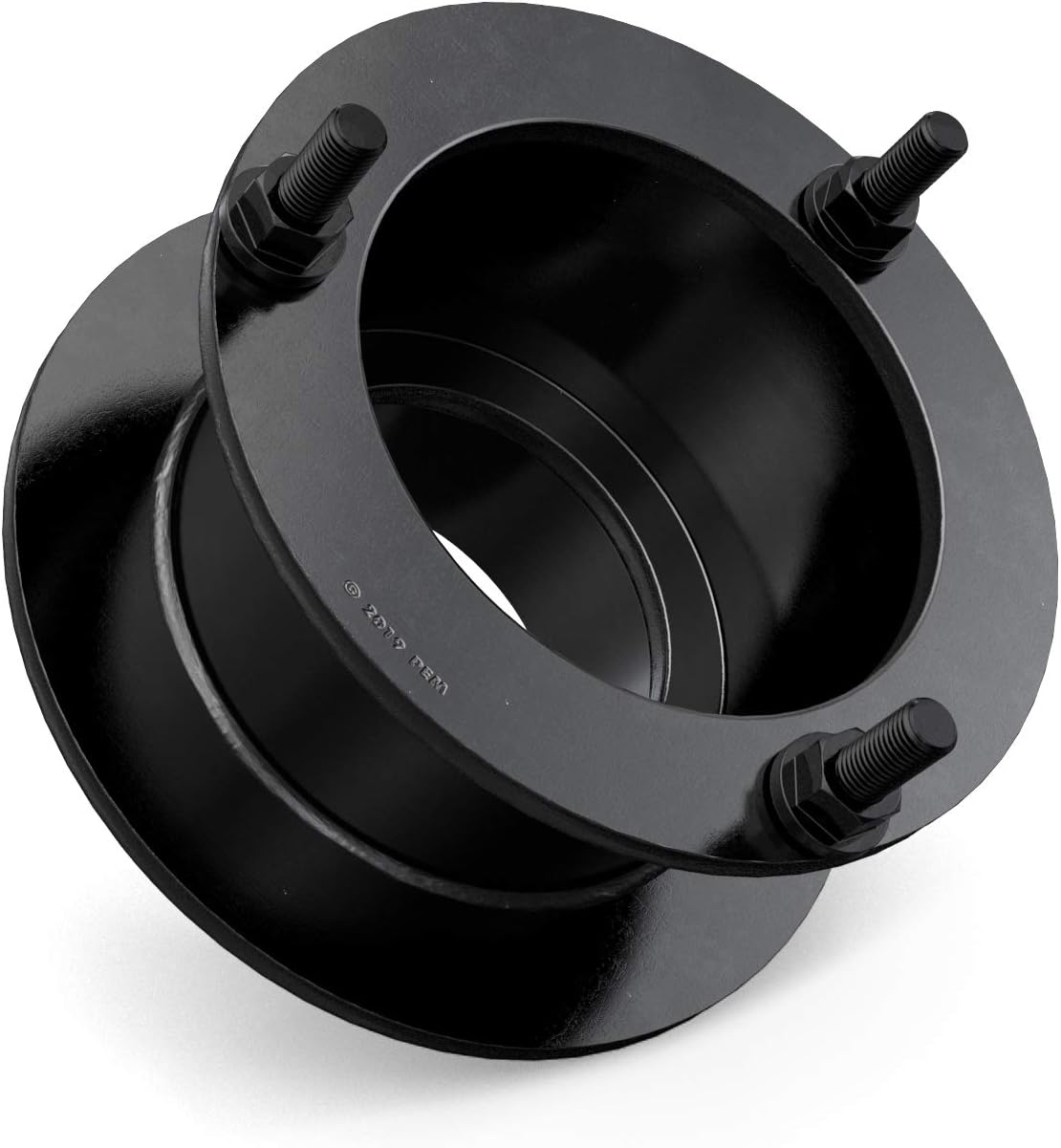 RockTrix 3 inch Front Lift Kit for Dodge 4WD Trucks, Compatible with Ram 1500, Ram 2500, Ram 3500, Verify Year In Description, Carbon Steel Coil Spring Spacers Leveling Kit - Black