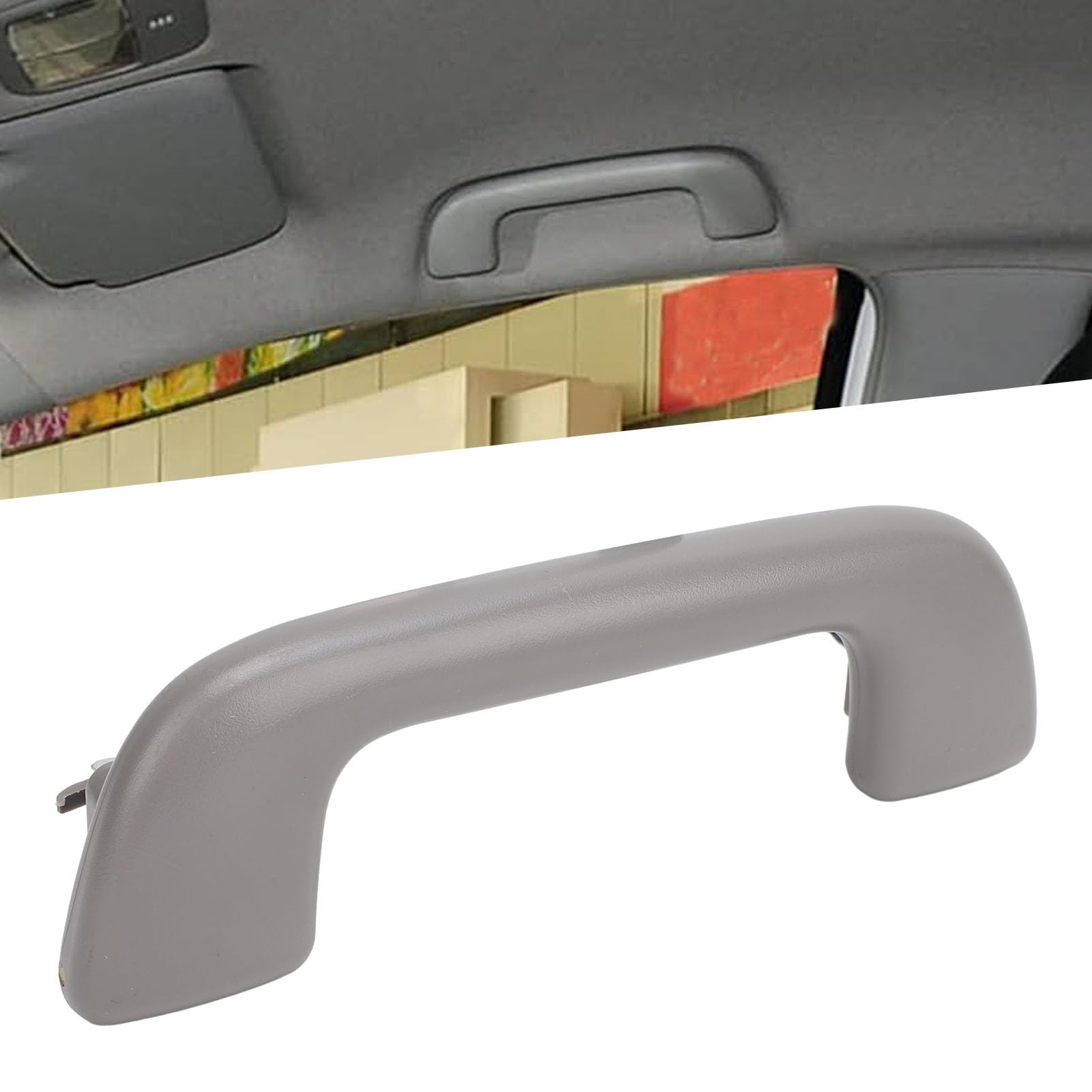 Akozon Maniglia per Tetto Interno per Tetto Maniglia per Tetto Interno per Altis Highlander Kluger Facile Accesso Sicurezza Convenienza Design Modellato (senza gancio)
